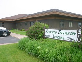 exterior view of ATS' facility in Isanti, Minn.; manufacturer of the world's leading radio telemetry and GPS systems for wildlife researchers
